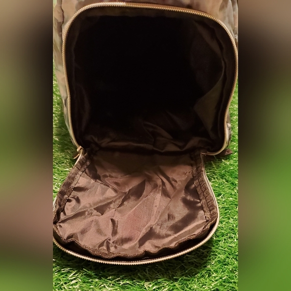 Unisex Nylon Camouflage Lightweight Duffel Gym Travel Bag Blue Black - Picture 5 of 8